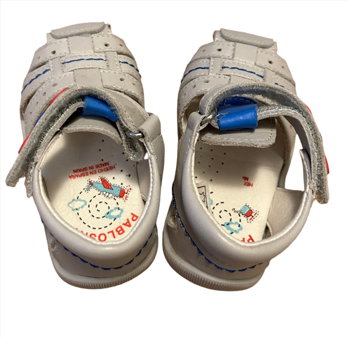 Pablosky Grijze Sandalen - maat 18