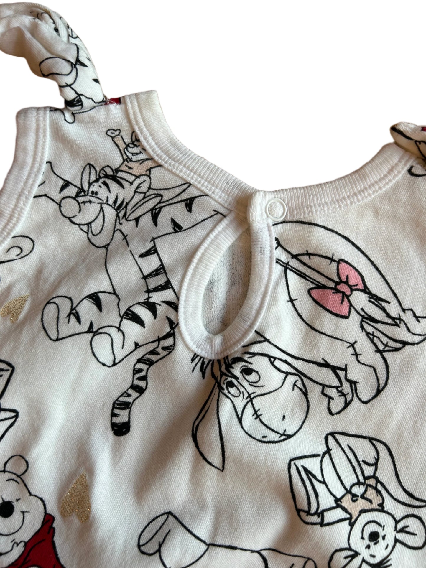Winne the Pooh Baby Meisjes Onesie - maat 74-80 (6-12M)