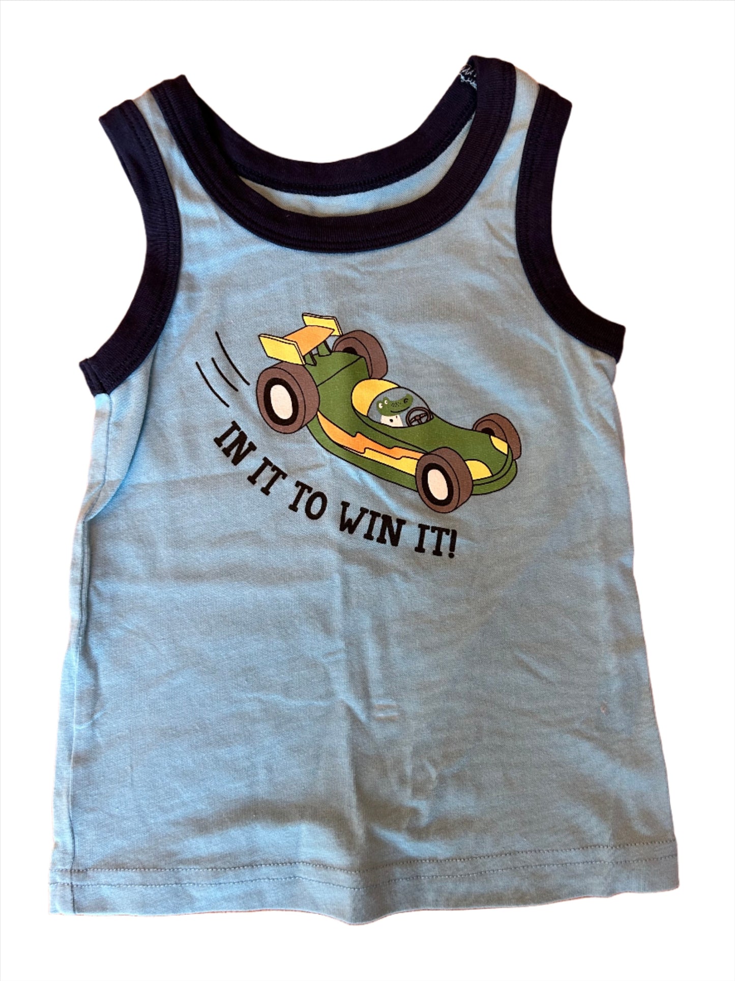 Blauw vest - maat 92 (24M)