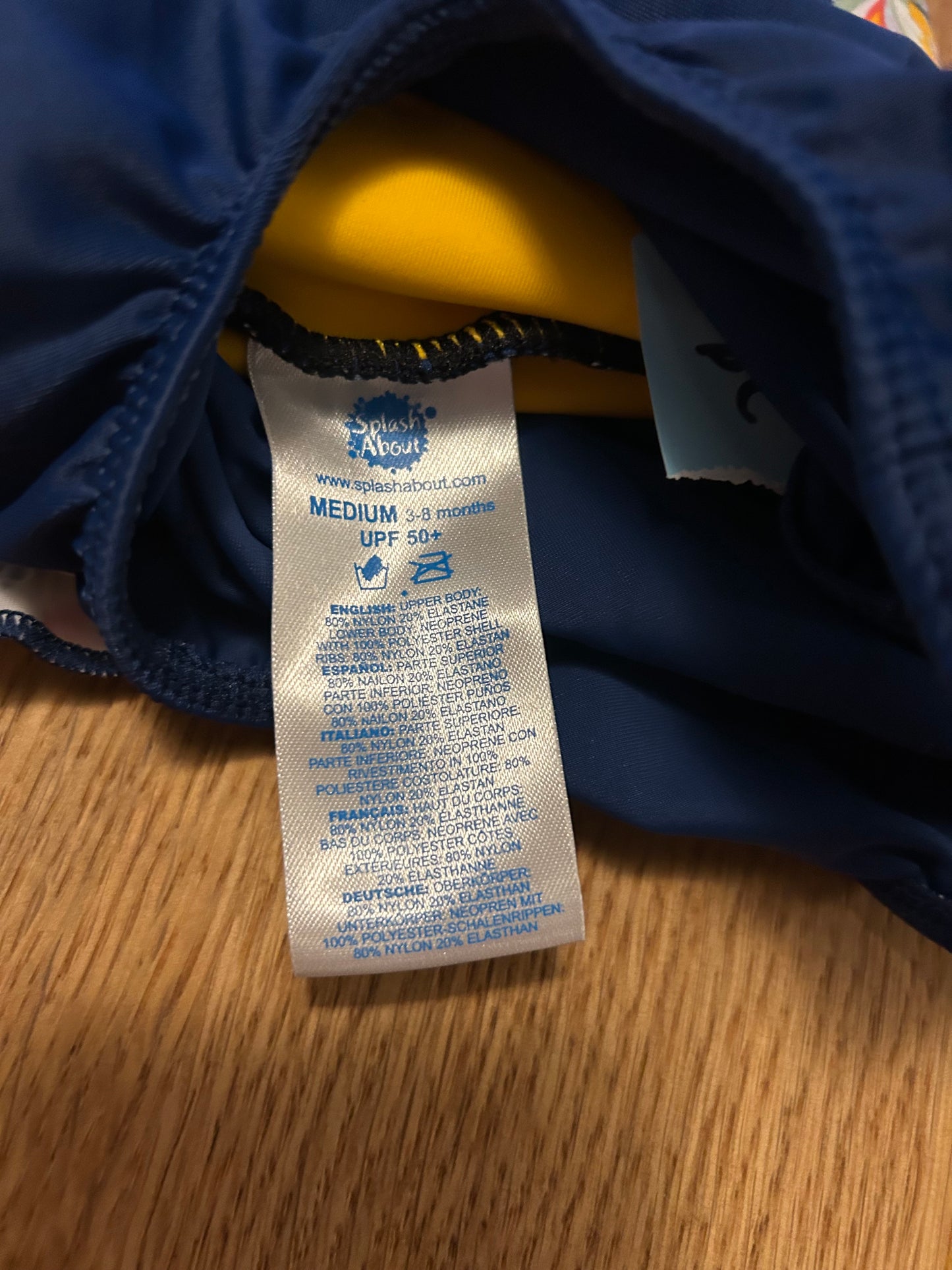 Splash About Happy Nappy One Piece - maat 68 (4-6M)