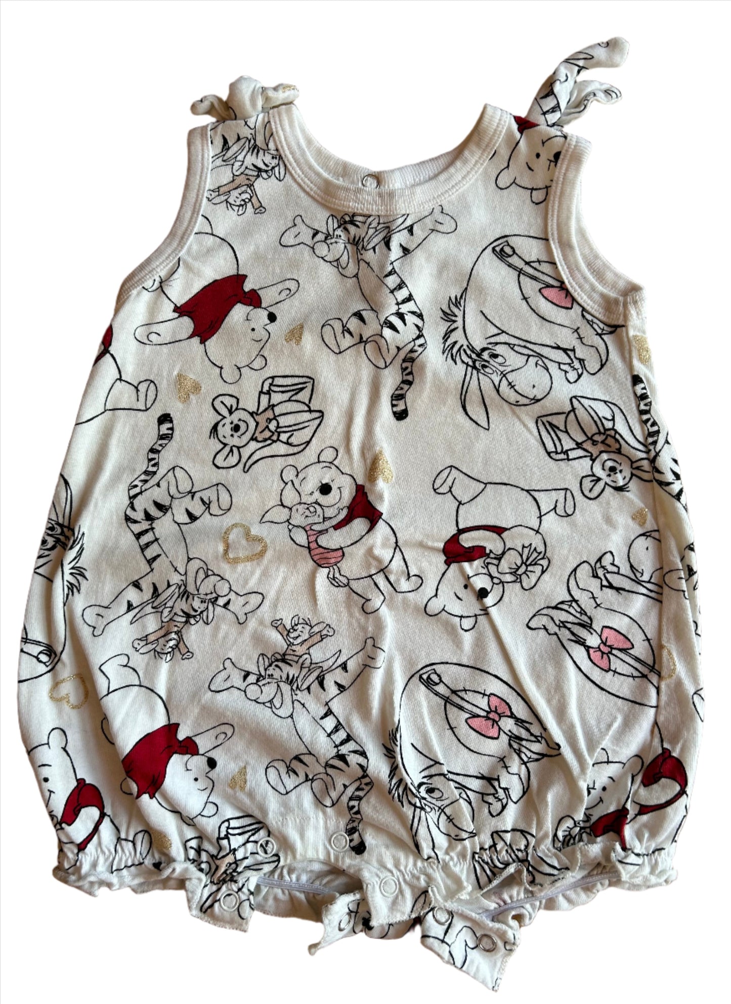 Winne the Pooh Baby Girl Onesie - size 74-80 (6-12M)