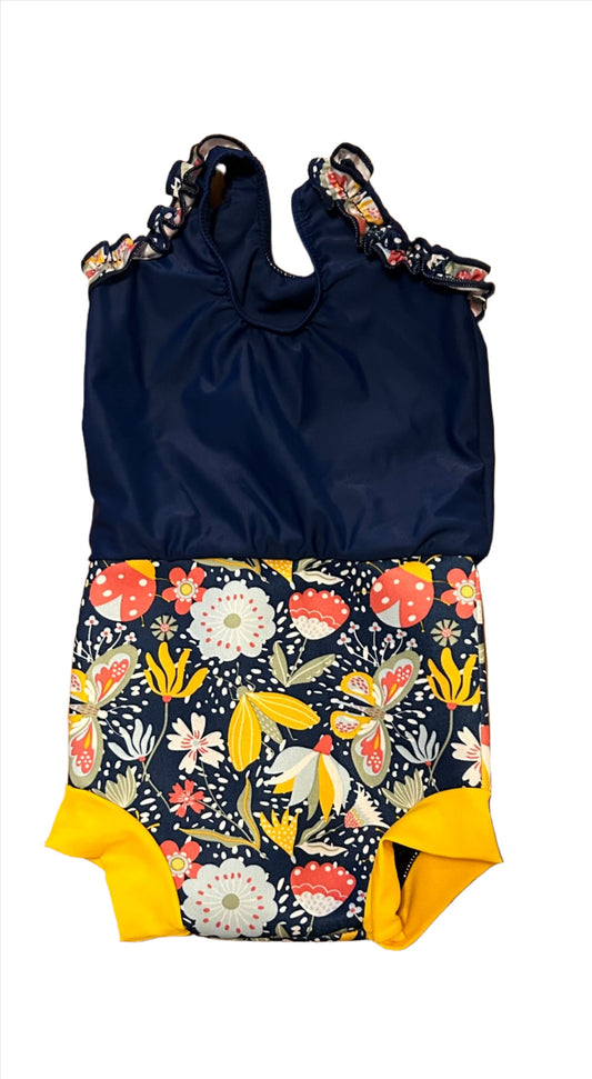 Splash About Happy Nappy One Piece - size 68 (4-6M)