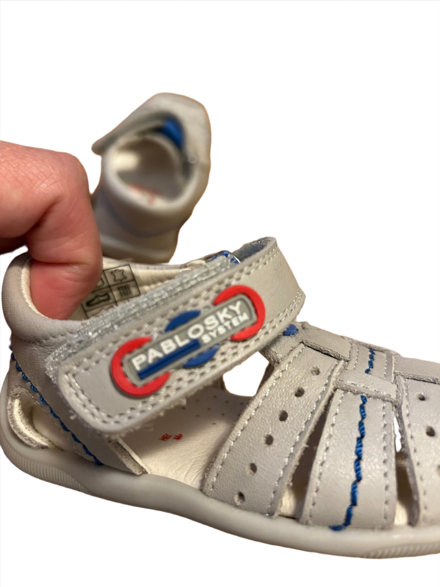 Pablosky Grijze Sandalen - maat 18