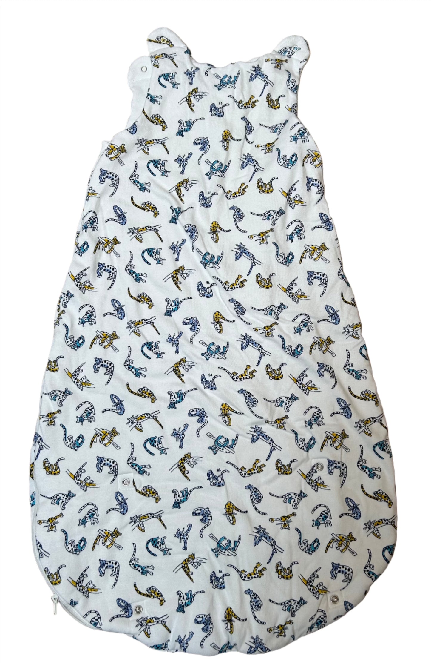 Petit Bateau Sleeping Bag with leopard print TOG 1.0 - size 6-18 months
