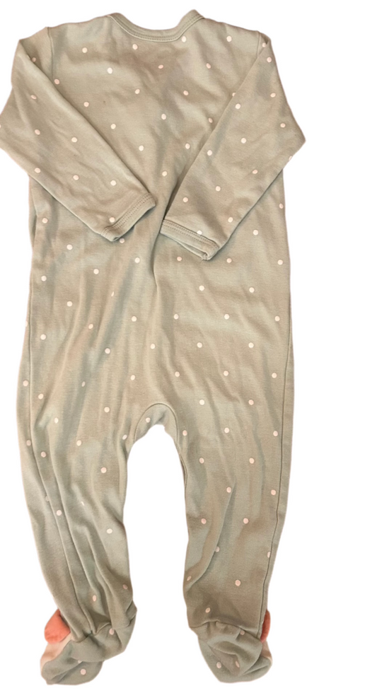 Baby jumpsuit met lange mouwen - maat 74/80 (6-12M)