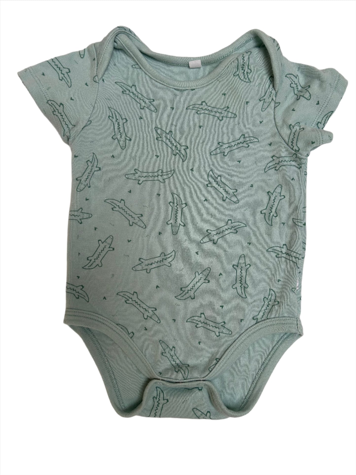 Mori Body met korte mouwen - maat 74 (6-9M)