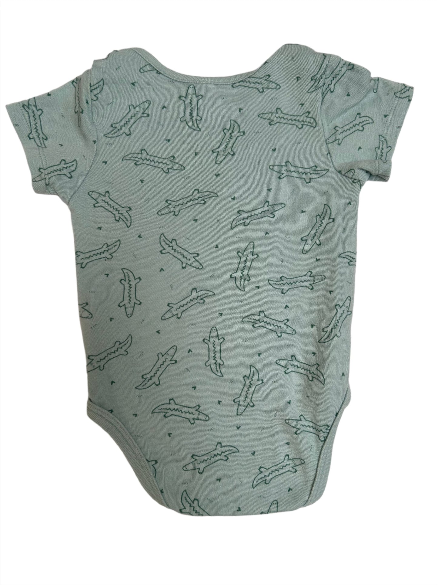 Mori Body met korte mouwen - maat 74 (6-9M)