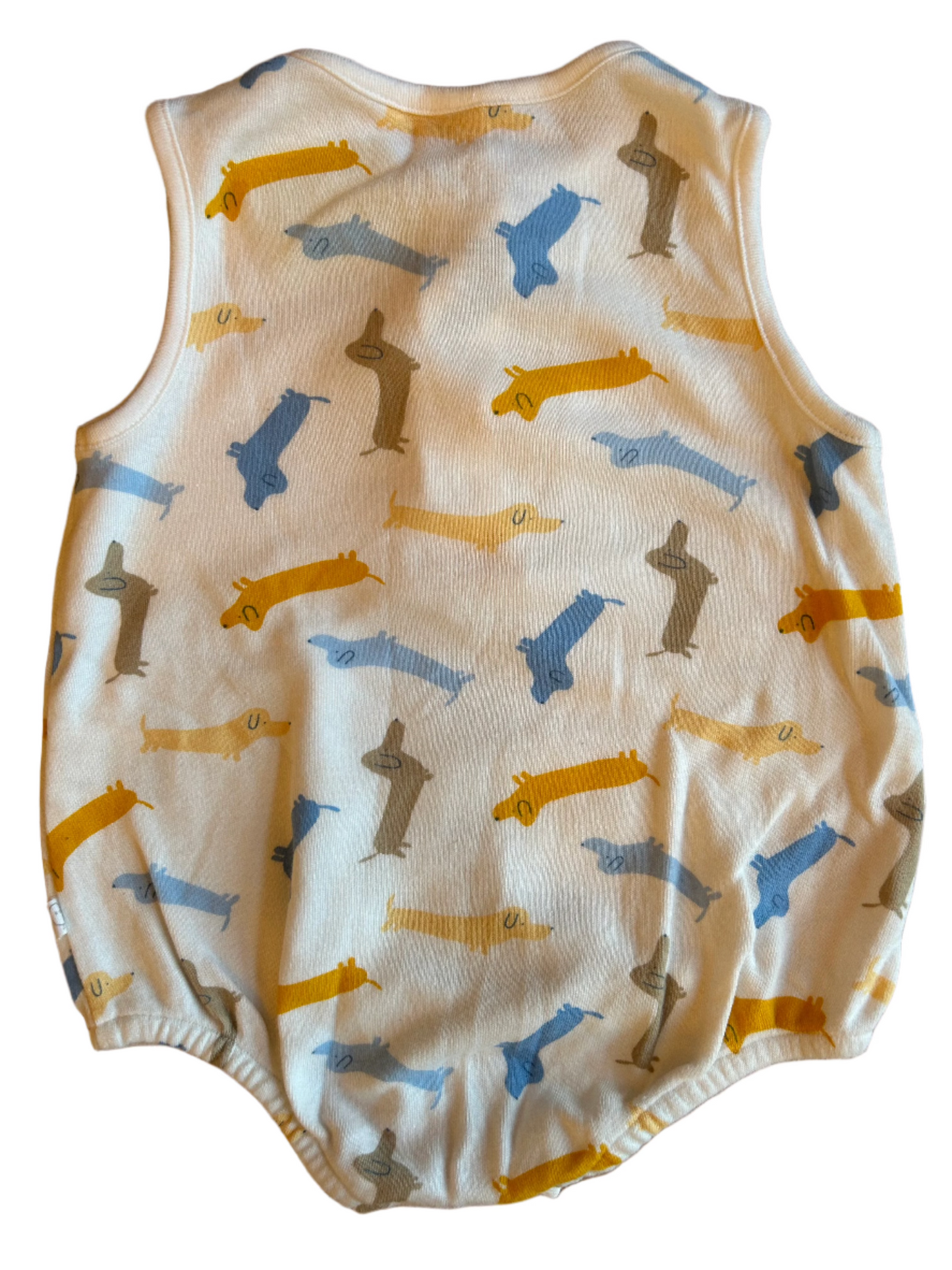 Mori Body met korte mouwen - maat 74 (6-9M)