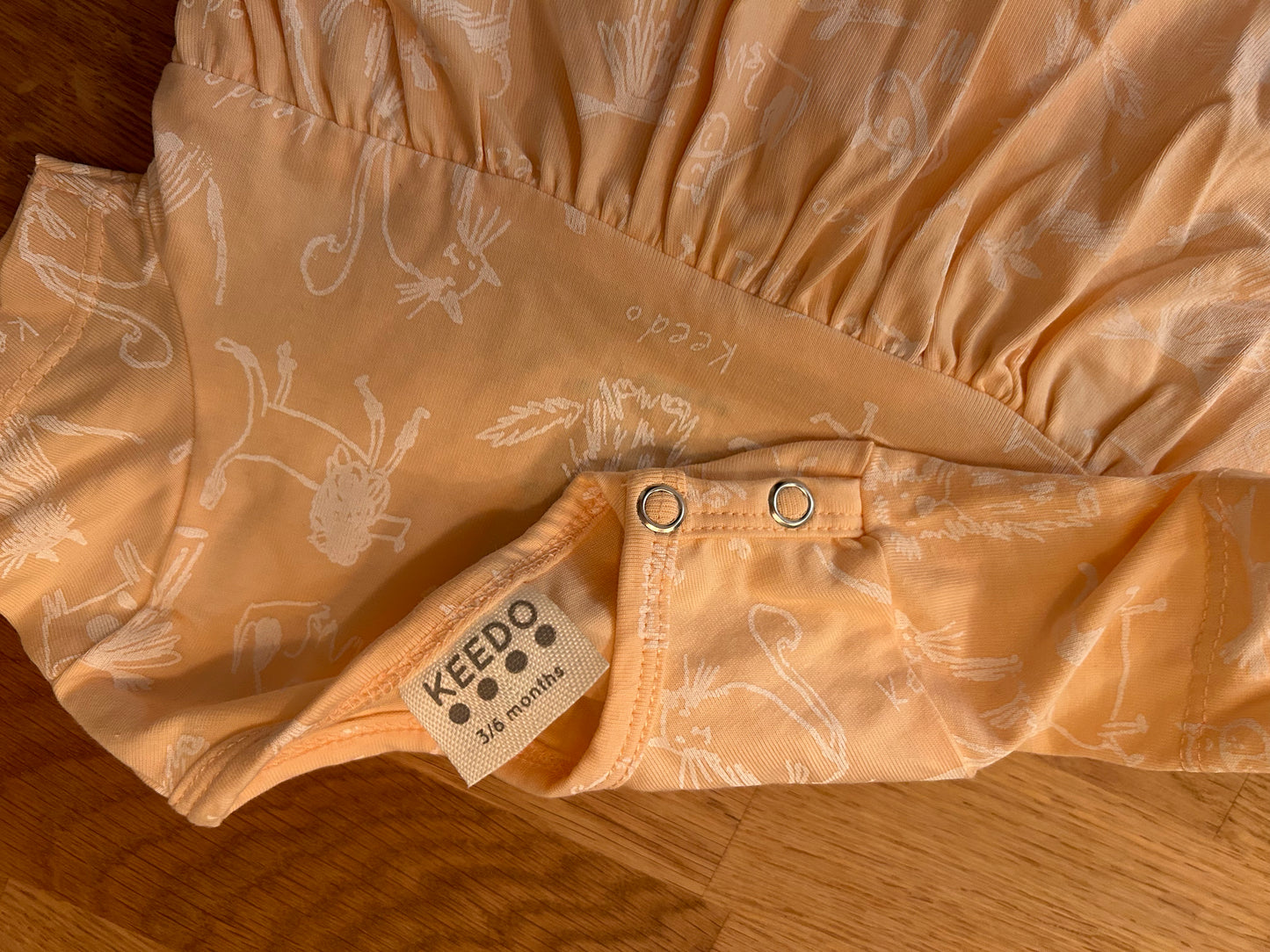 Babymeisjesjurk met broekje - maat 68 (3-6M)