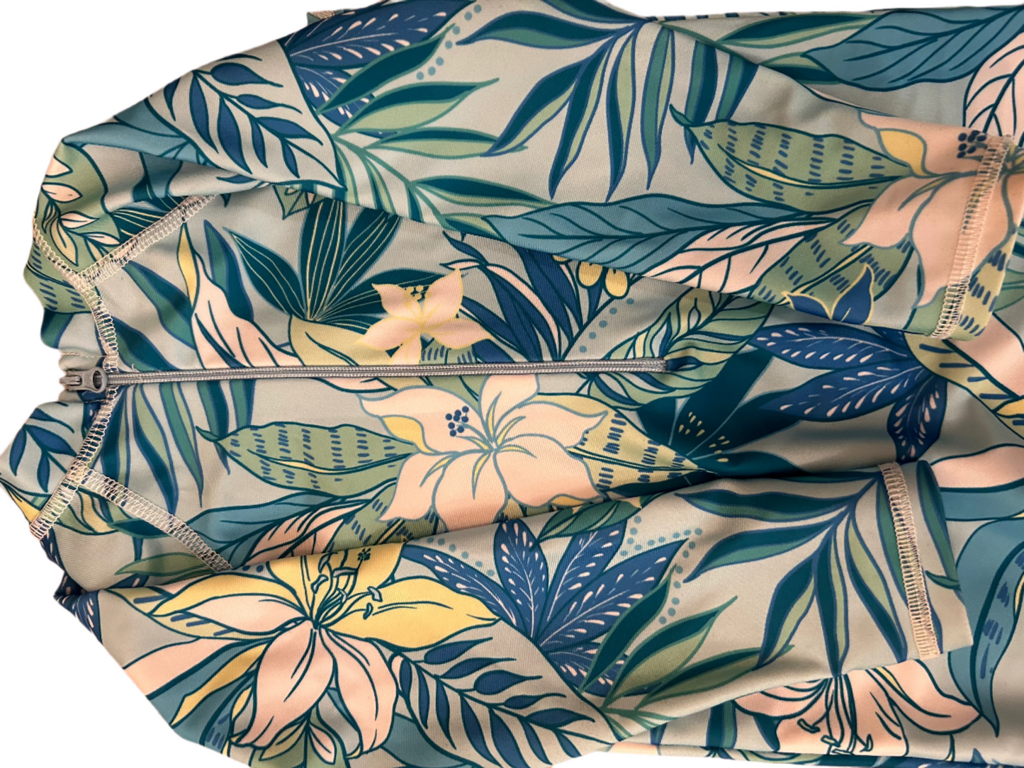 Bloemen Baby Eendelig Badpak - maat 74-80 (6-12M)