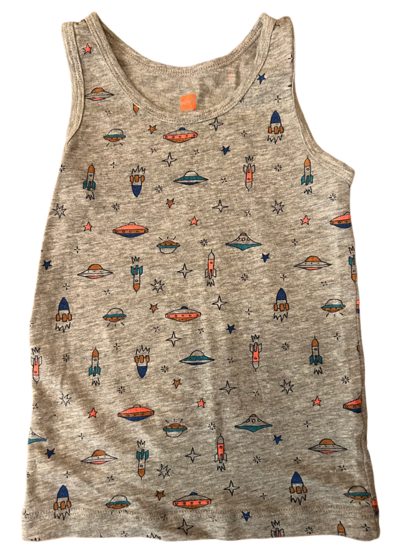 Short-sleeve Gray Vest - size 98/104 (2-3YR)