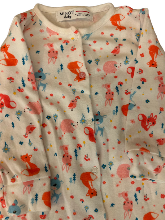 Long-Sleeve Baby Jumpsuit - size 74/80 (9-12M)