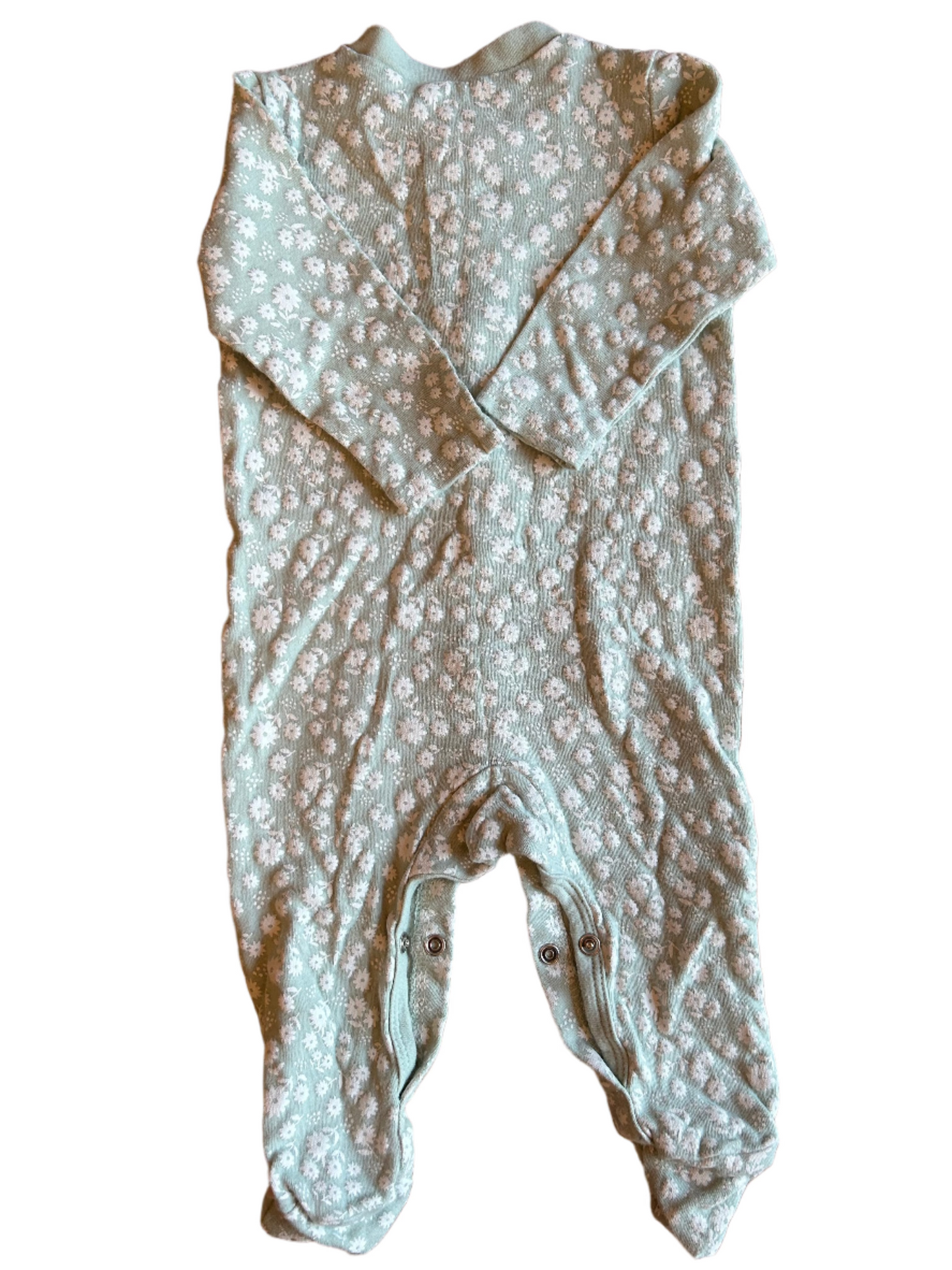 Mint Baby Jumpsuit met Lange Mouwen - maat 74-80 (6-12M)