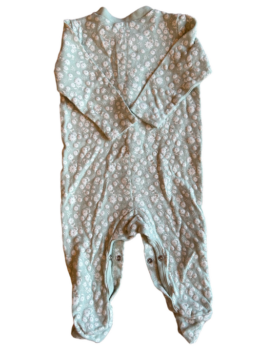 Mint Baby Jumpsuit met Lange Mouwen - maat 74-80 (6-12M)