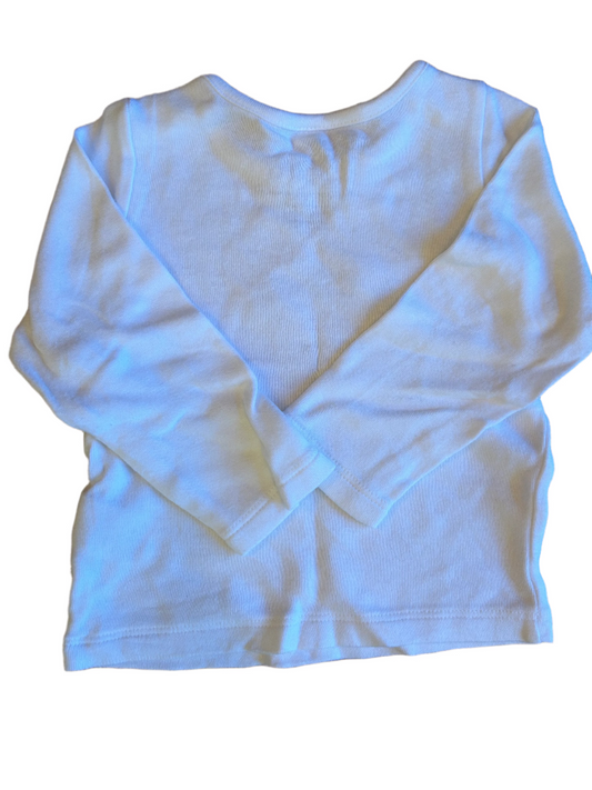 White Mori Sleep Vest - size 74 (6-9M)