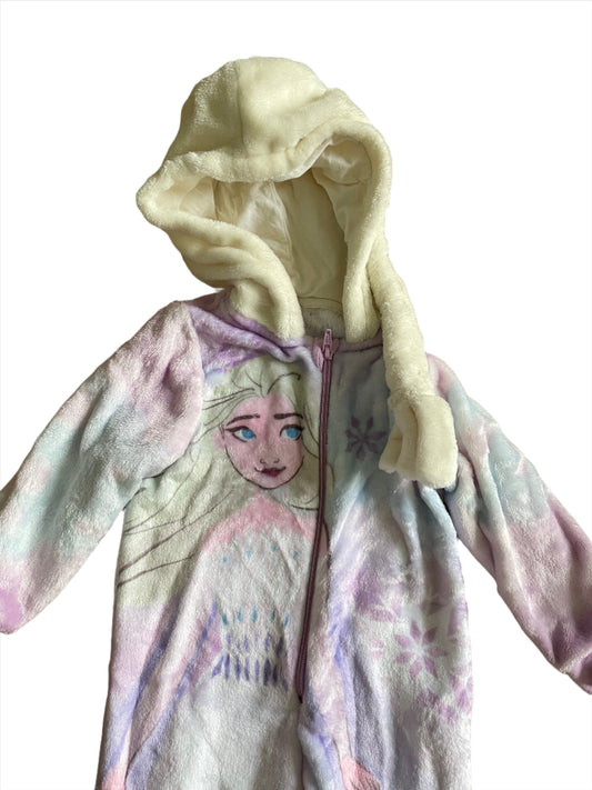Elsa Onesie - size 98 (3yrs)