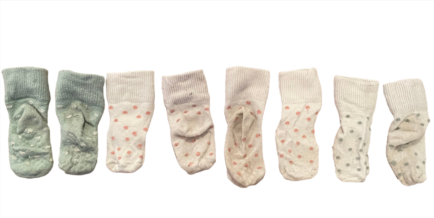 Babysokjes - maat 74-80 (6-12 M)