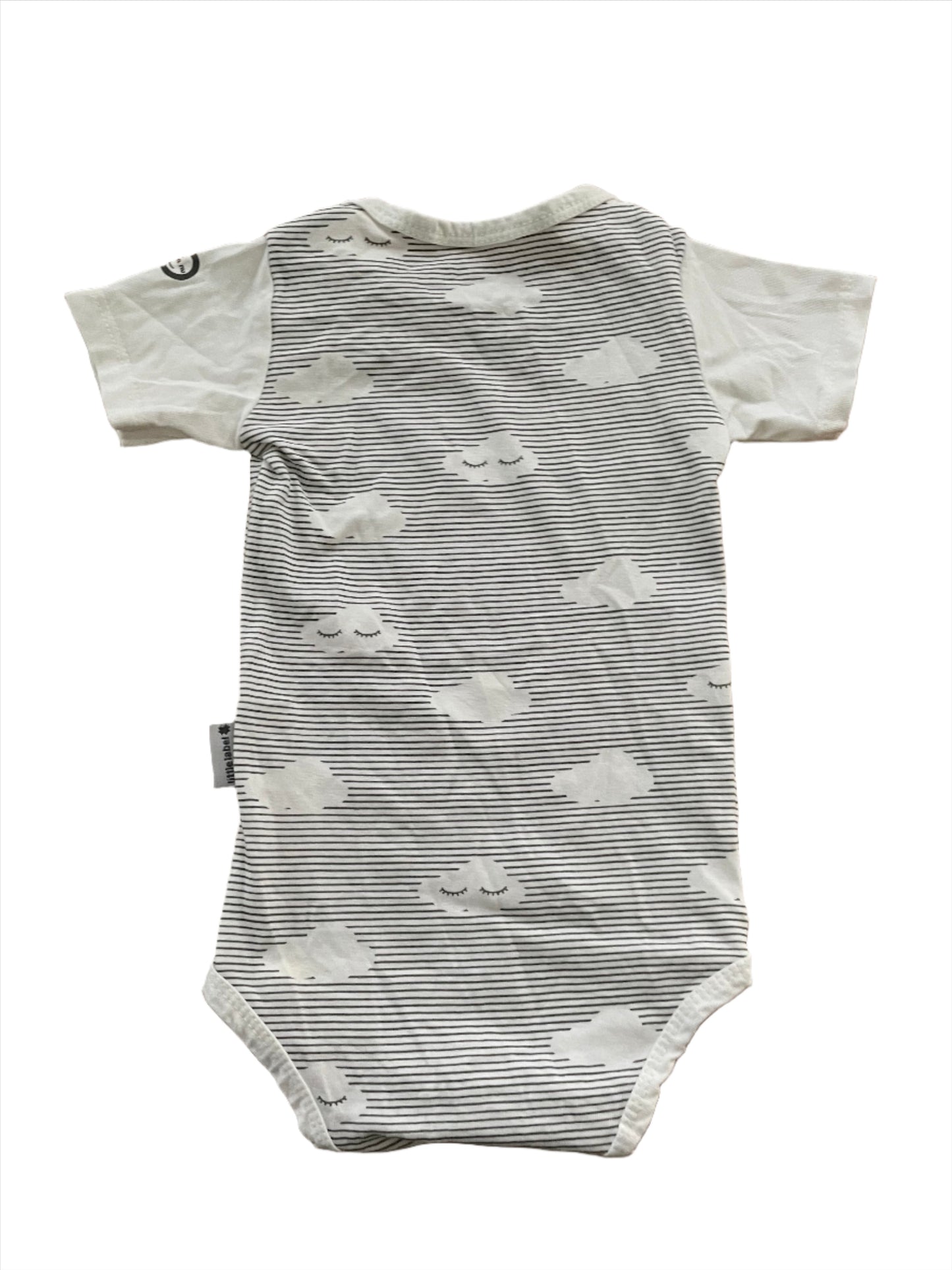 Short sleeve romper - size 62-68 (2-6M)