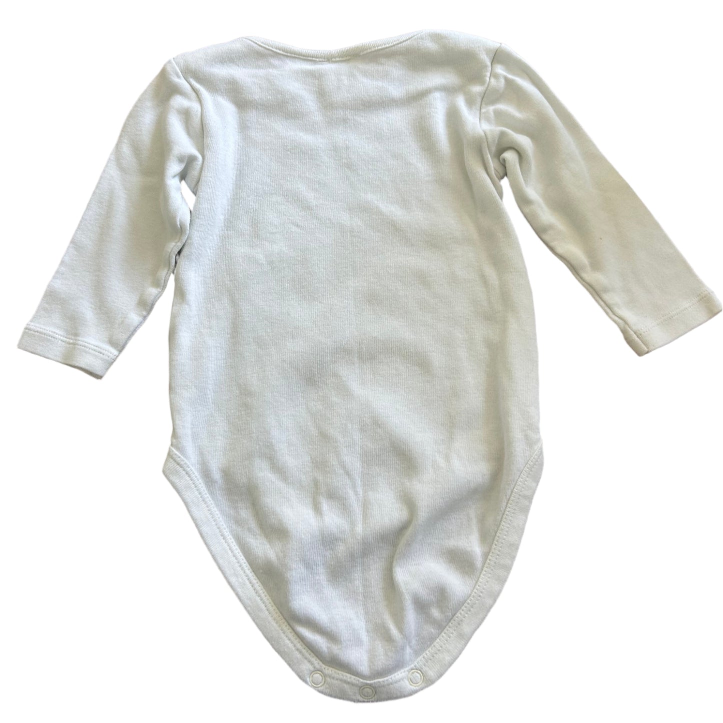 Twee rompertjes met lange mouwen - maat 86 (12-18M)