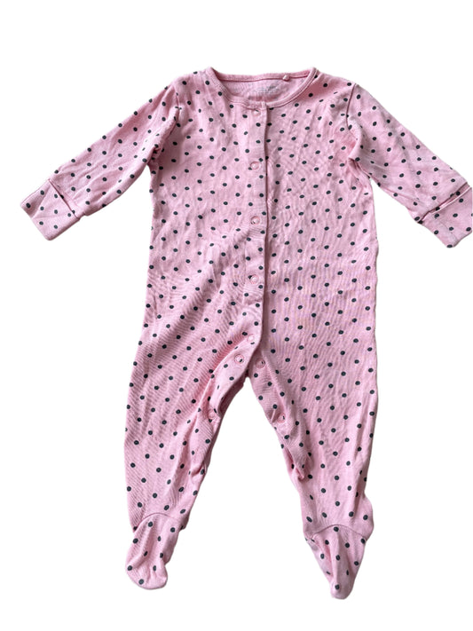 Long-sleeve onesie - size 60-68 (3-6M)