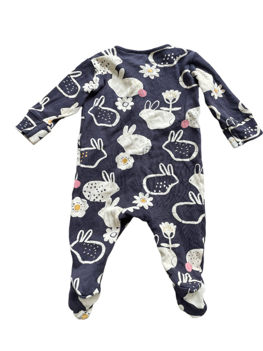 Long-sleeve onesie - size 60-68 (3-6M)