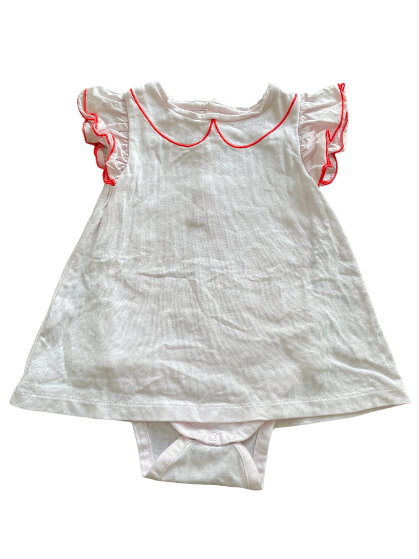 Jacadi Paris romper met jurk - maat 74 (6-9M)