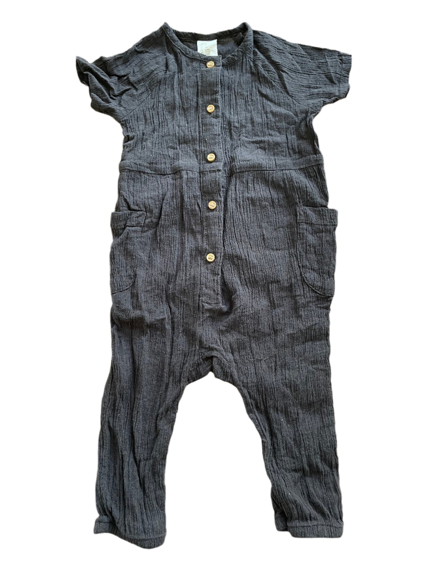 Jumpsuit van mousseline - maat 74 (6-9M)