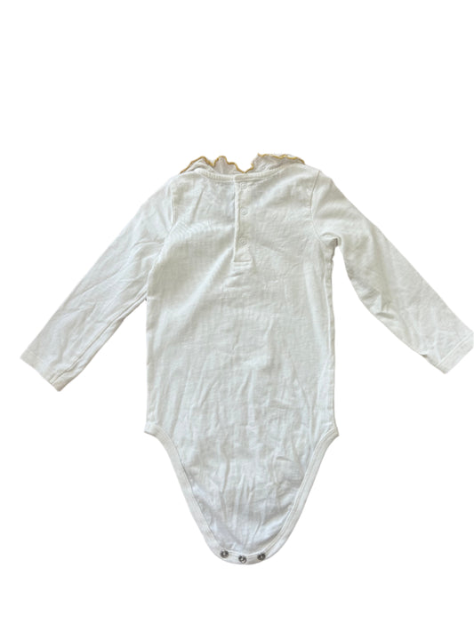 Long-sleeve Romper - Size 80 (9-12M)