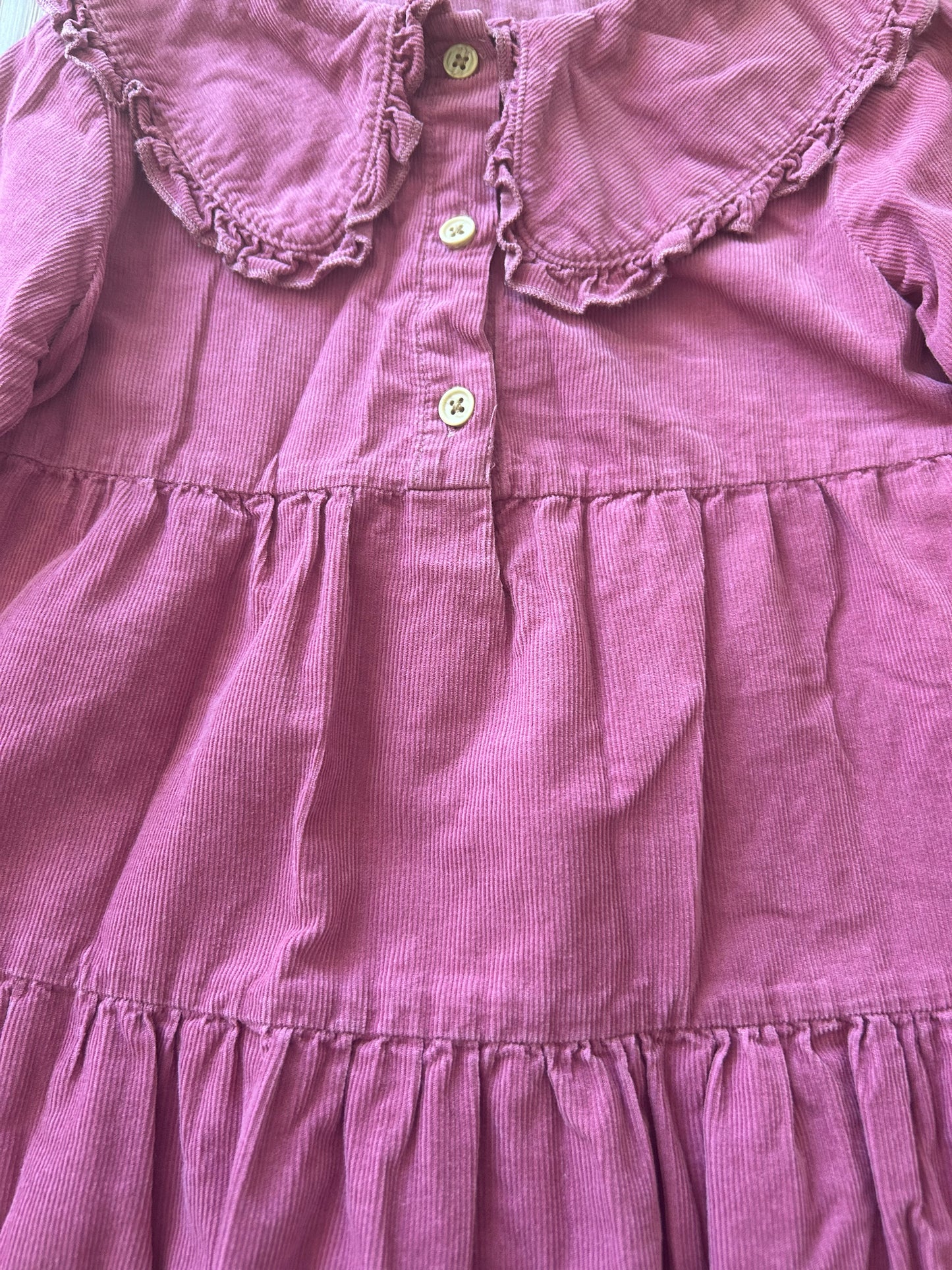 Long-Sleeve Dress - Size 98 (3Yrs)