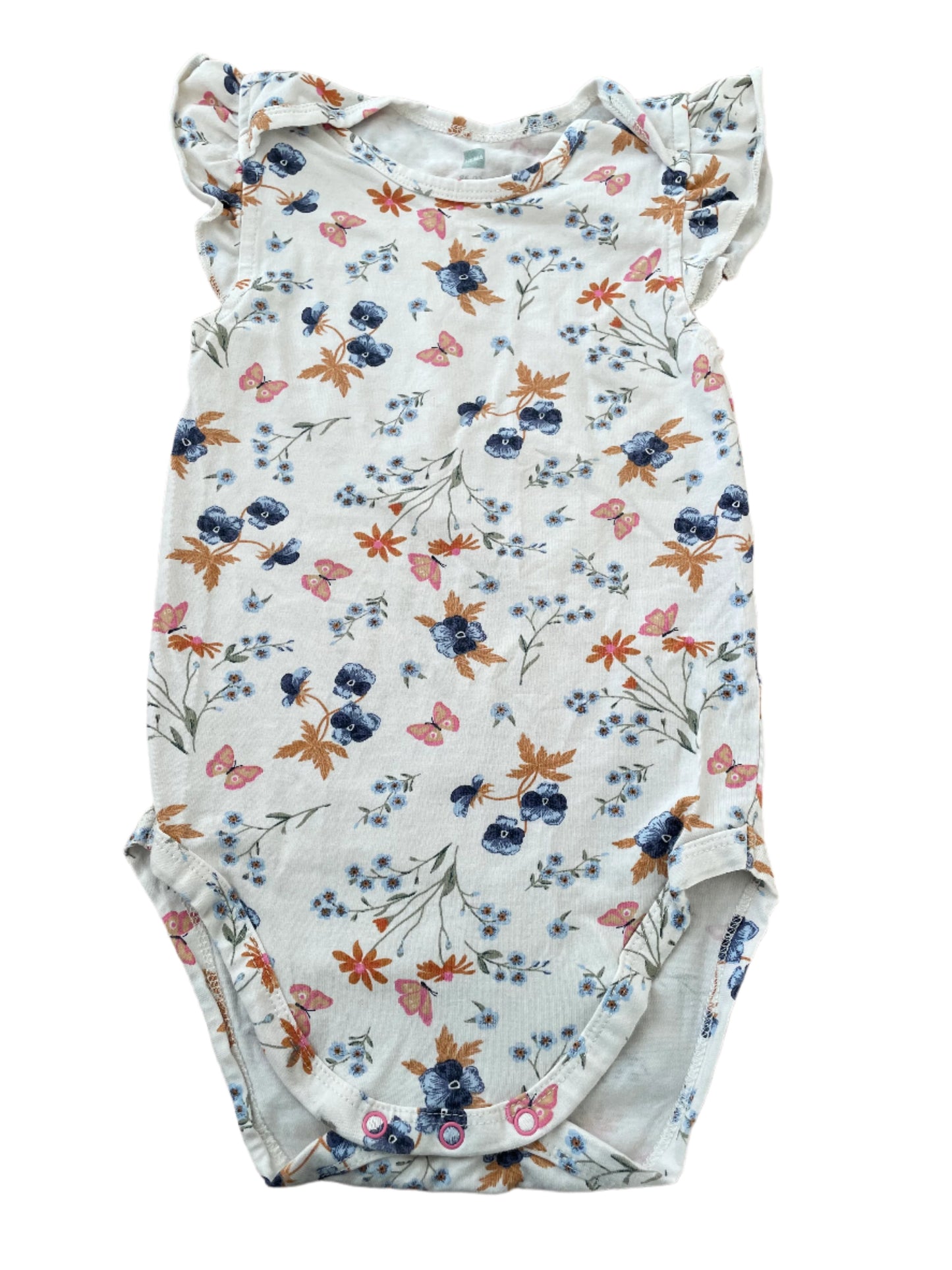 Romper met korte mouwen - maat 86 - 92 (12-24M)