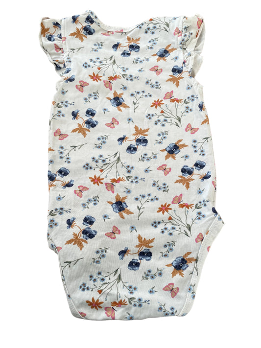 Romper met korte mouwen - maat 86 - 92 (12-24M)