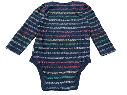 Long-sleeve Romper - size 86 (12-18M)