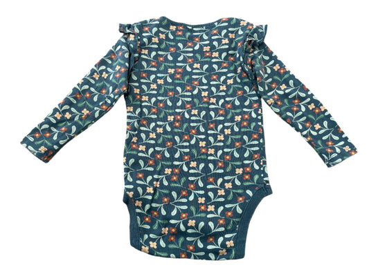 Two Long-sleeve Rompers - size 86 (12-18M)