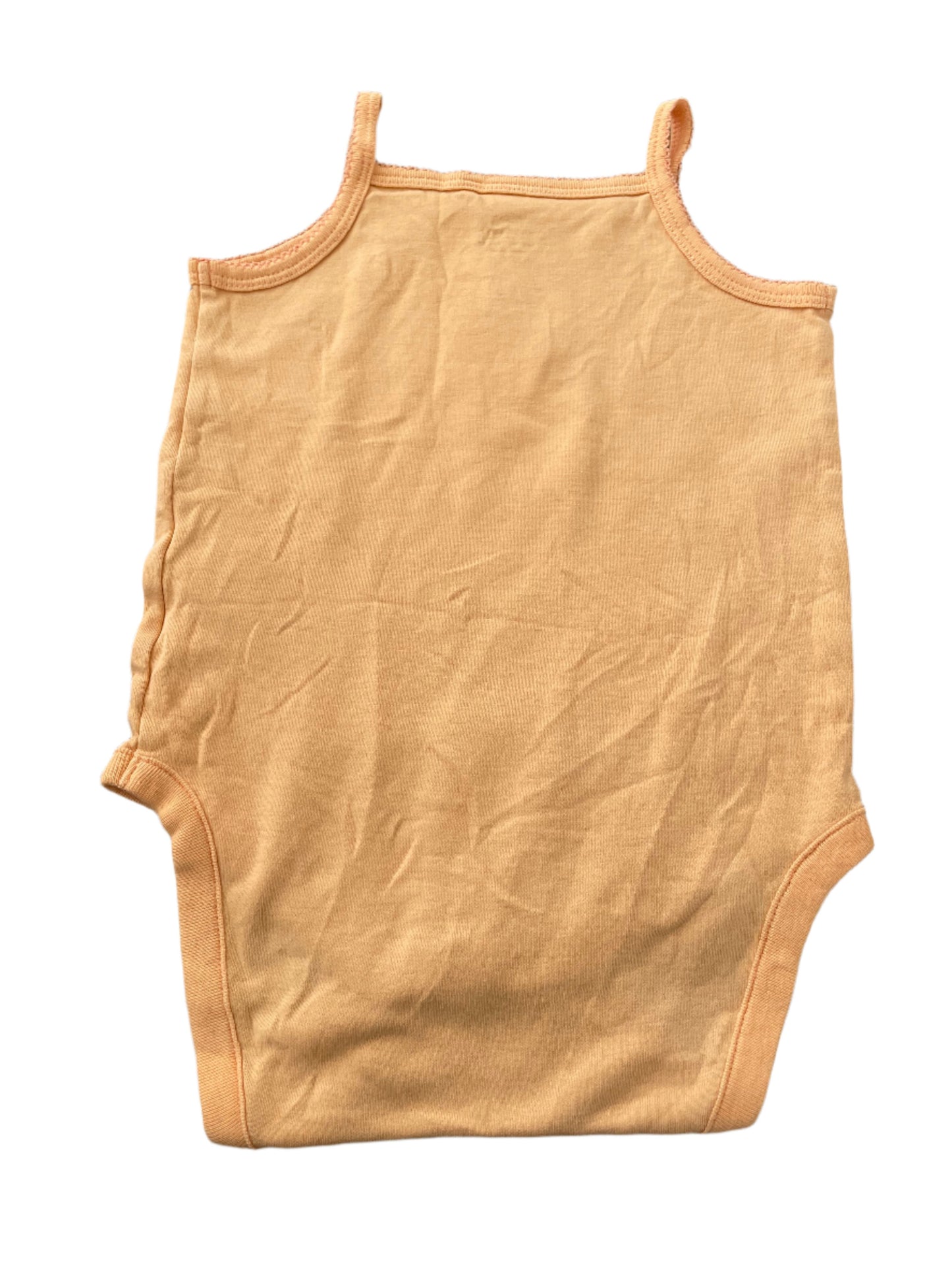 Set van vier mouwloze rompertjes met bandjes - maat 92 (18-24M)