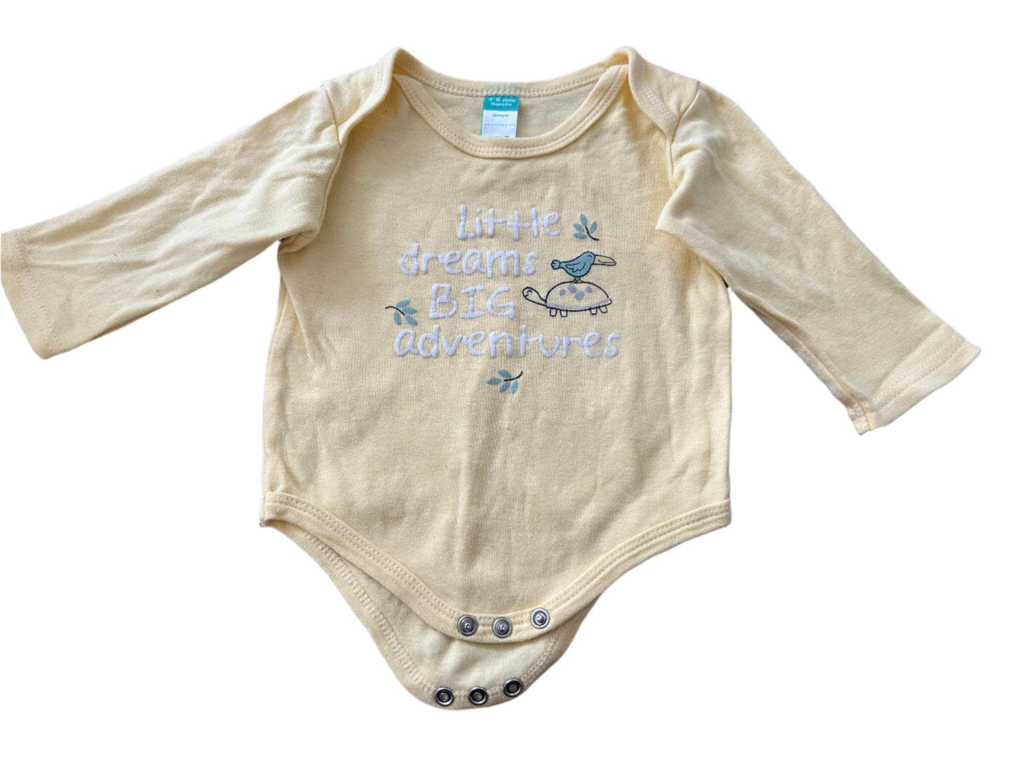 Long-sleeve Romper - Size 68 (3-6M)