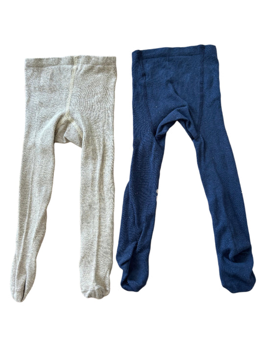 Two pair of tights - size 68/74 (4-9M)