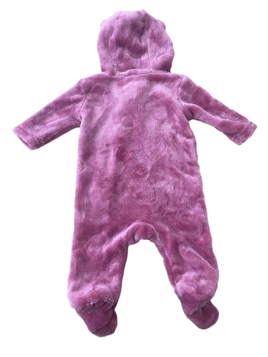 Teddy Onesie - Size 50 (Newborn)