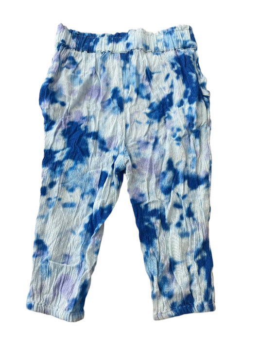 Tie dye lange broek - maat 74 (6-9M)