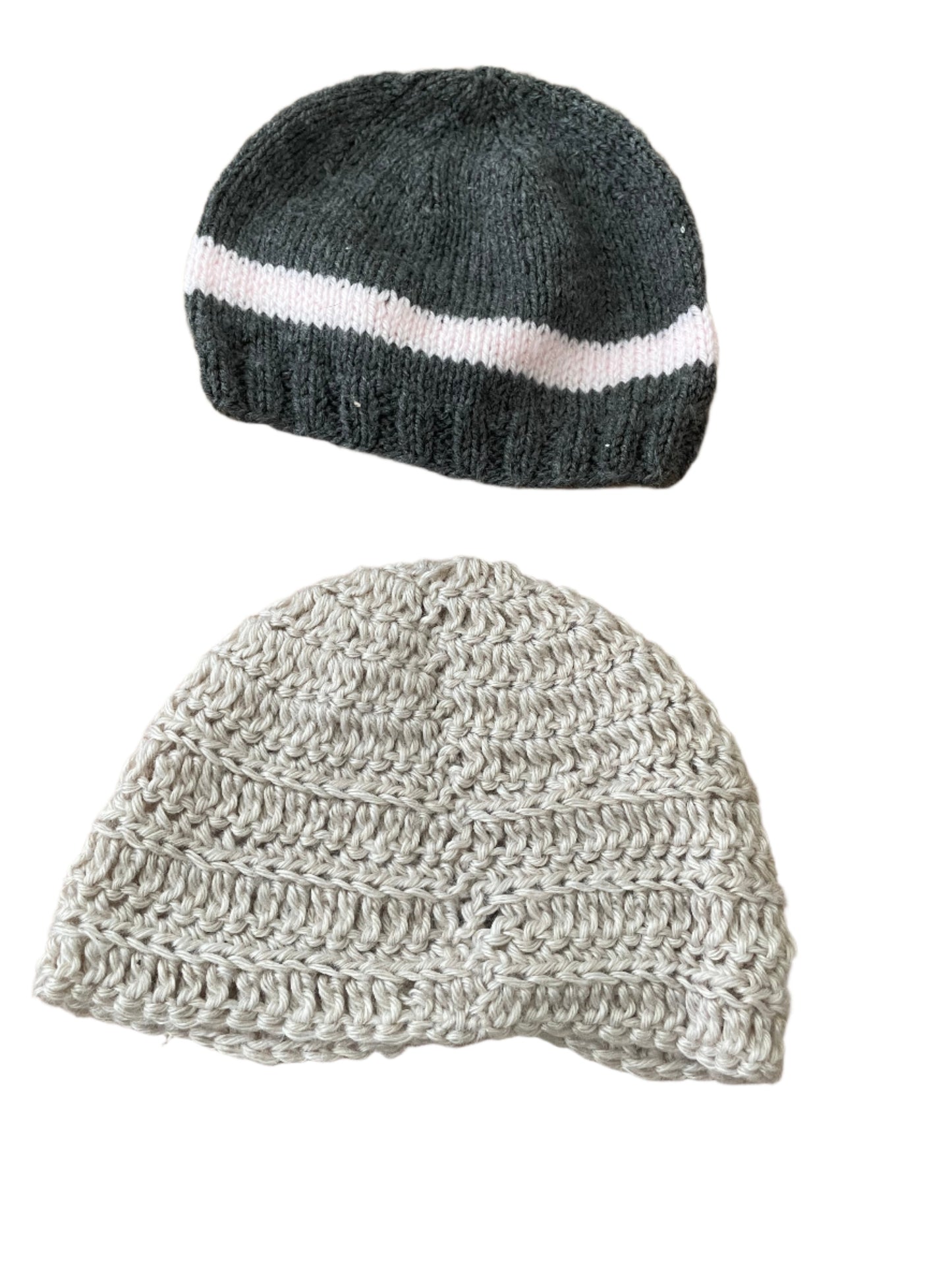 Two baby hats - 9-24M