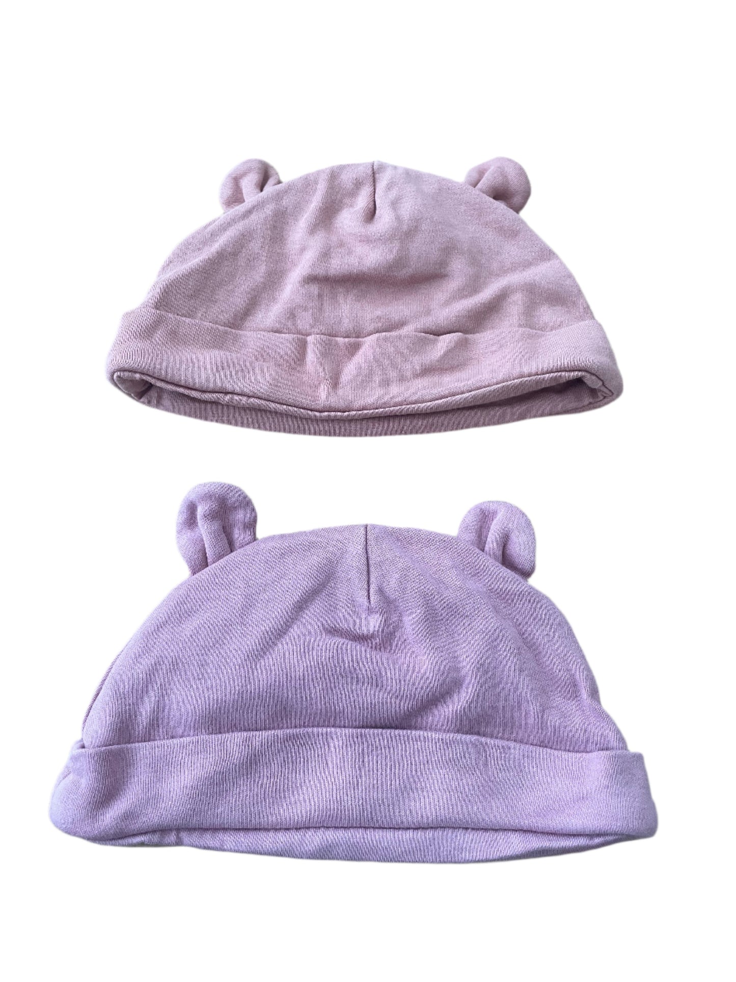 Drie babymutsjes - maat 50 - 62