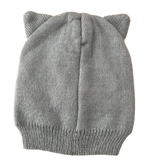Grey Cat Hat - 9-24M