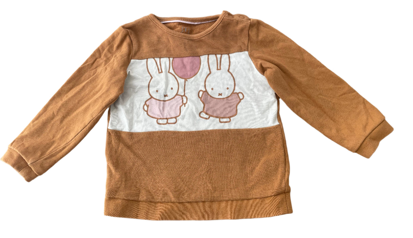 Trui met lange mouwen - maat 80 (9-12M)