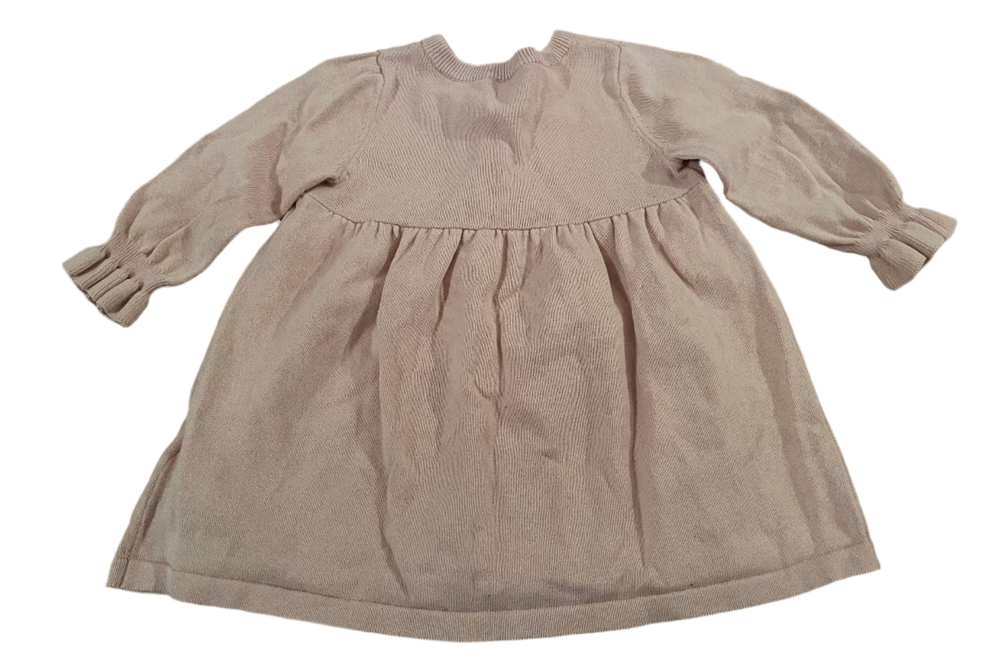 Long-sleeve dress - Size 74 (6-9M)