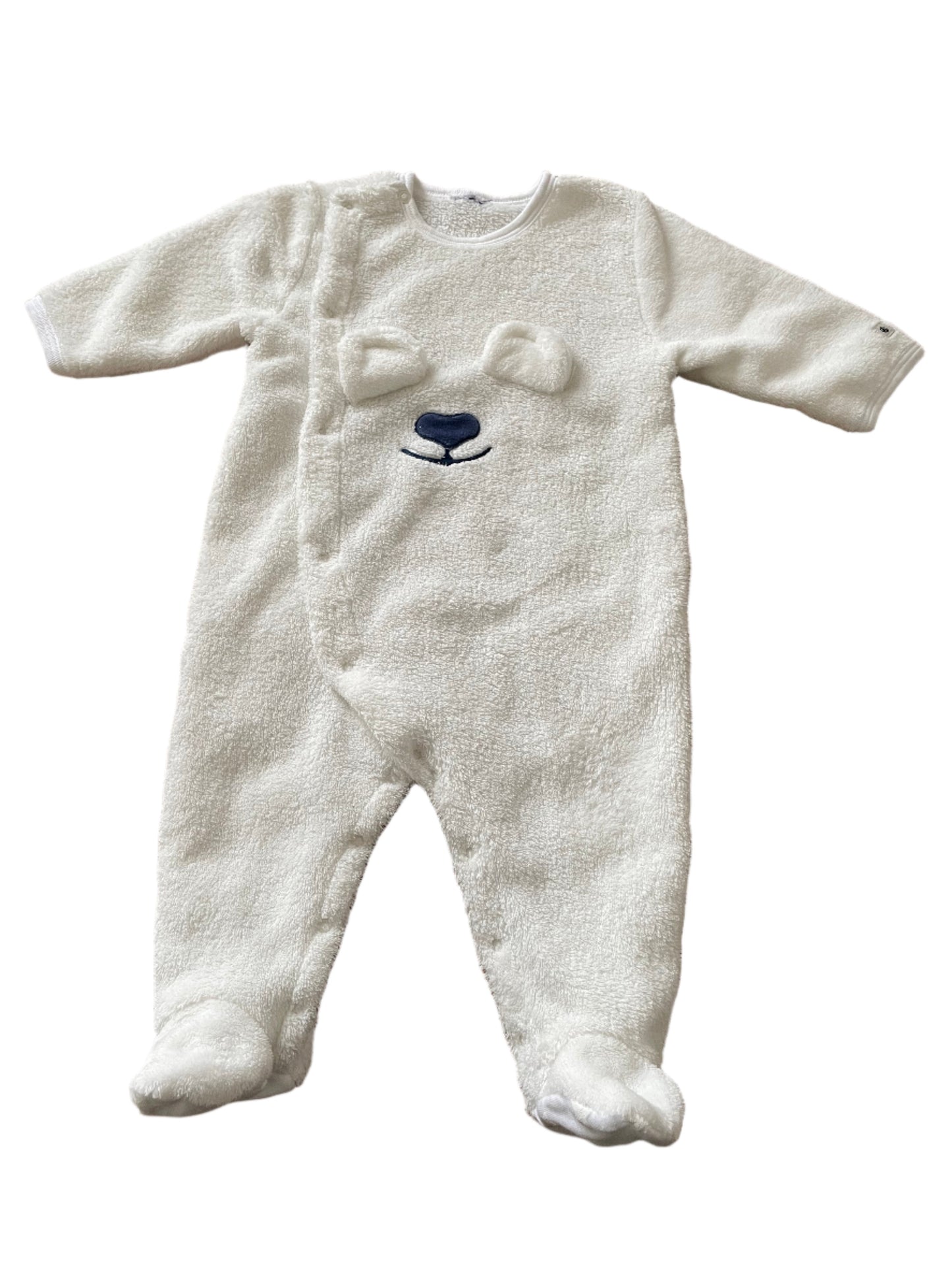 Teddy Onesie - Maat 80 (9-12M)