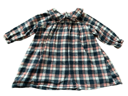 Long-sleeve dress - Size 74 (6-9M)