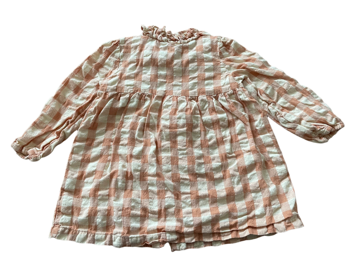 Long-sleeve dress - Size 74 (6-9M)