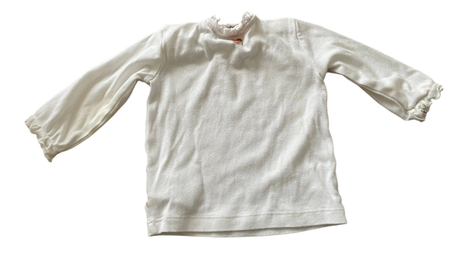 Shirt met lange mouwen - maat 68 (4-6M)