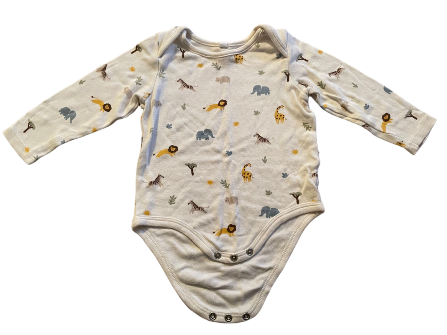 Romper met lange mouwen - maat 80 (9-12M)