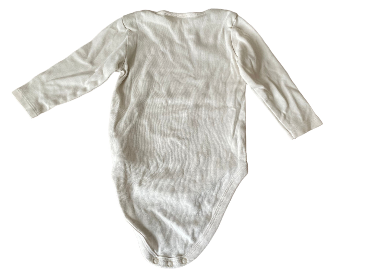 Twee rompertjes met lange mouwen - maat 86 (12-18M)
