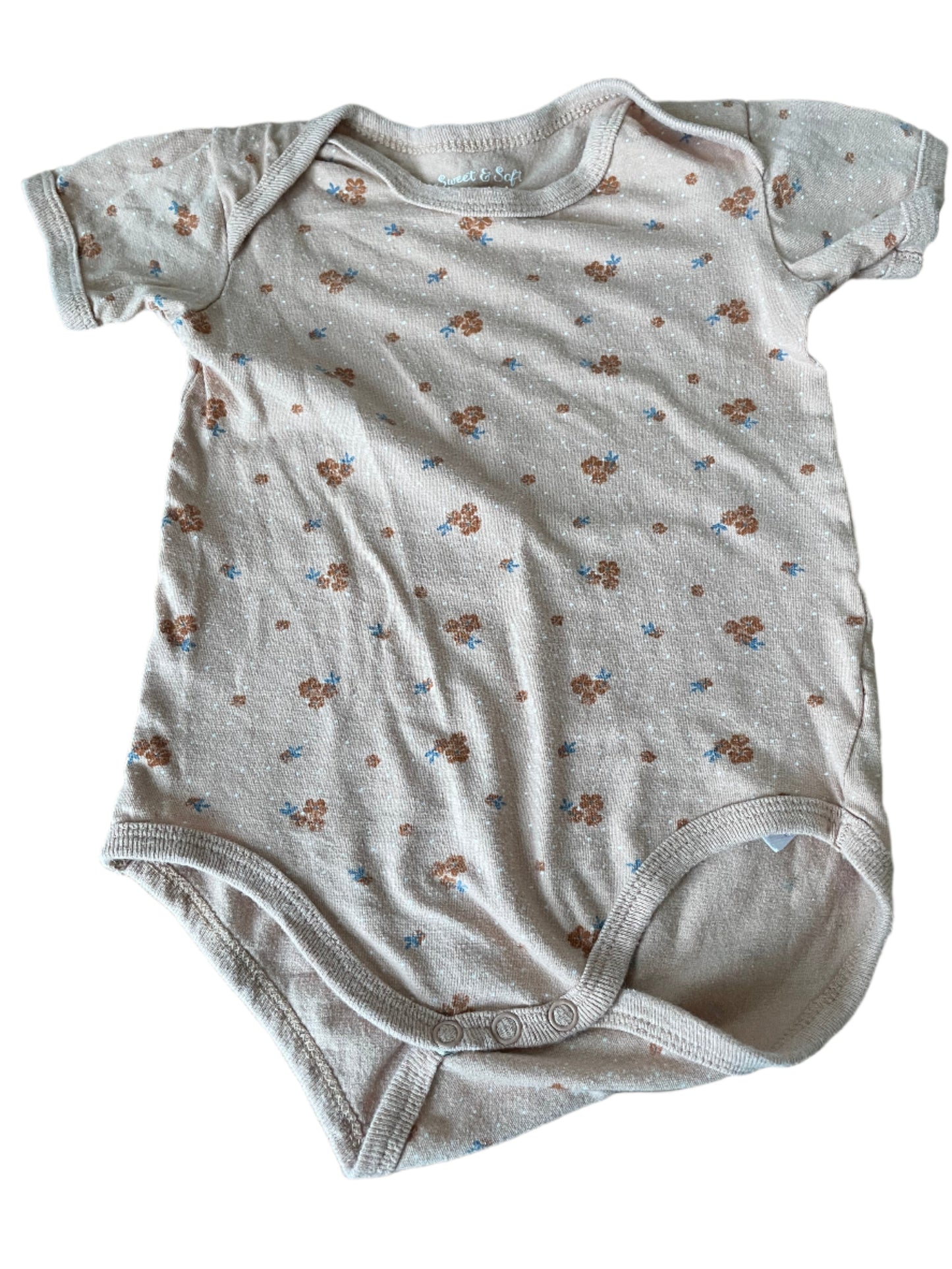 Romper met korte mouwen - maat 74/80 (6-12M)